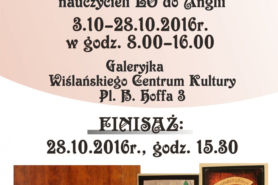 Plakat promujący wystawę